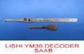 Original LISHI YM30 DECODER SAAB