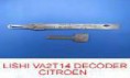 LISHI VA2T14 DECODER CITROEN Original