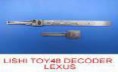 LISHI TOY48 DECODER LEXUS