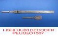 LISHI HU83 Decoder Peugeot307